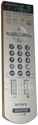 Original remote control SONY RM 980 (147899112) Original remote control SONY RM 980 (147899112)