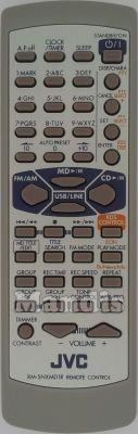 Original remote control JVC RM-SNXMD1R