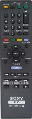 Original remote control SONY RMT-B104C Original remote control SONY RMT-B104C