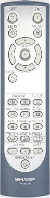 Original remote control SHARP RRMCGA048WJSA