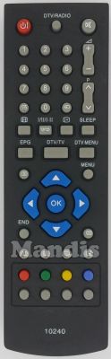 Remote control for SHARP MV-10240 