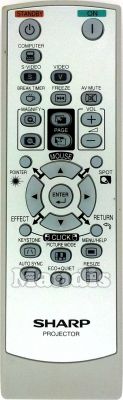 Original remote control SHARP RRMCGA664WJSA