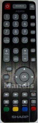 Original remote control SHARP SHWRMC0118 (SH460)