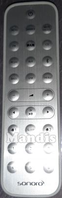 Original remote control SONORO SO-RC123