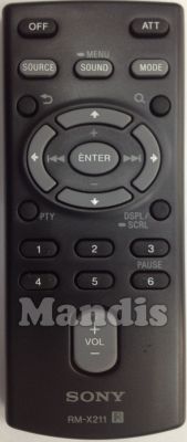 Original remote control SONY RM-X211 (148981022) Original remote control SONY RM-X211 (148981022)