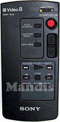 Original remote control SONY RMT502 (146539531) Original remote control SONY RMT502 (146539531)