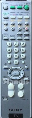 Original remote control SONY RM-Y181 (147668112) Original remote control SONY RM-Y181 (147668112)