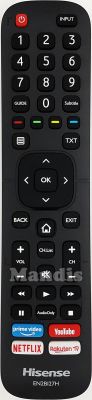 Original remote control HISENSE EN2BI27H (T244182)
