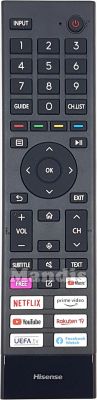 Original remote control HISENSE ERF3B80H (T288490)