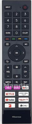 Original remote control HISENSE ERF3I80H (T288509)