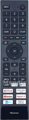 Original remote control HISENSE RD119080702 (T304657)