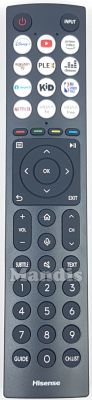Original remote control HISENSE ERF3A86 (T305623)