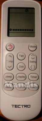 Original remote control TECTRO TSCS825