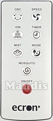 Original remote control ECRON TSP40 EA