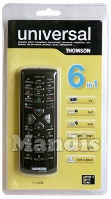 Original remote control THOMSON ROC6306 (3244480228593) Original remote control THOMSON ROC6306 (3244480228593)