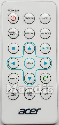 Original remote control ACER K130 (VZ.JE600.001)