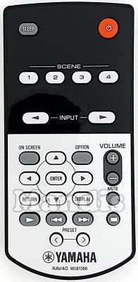 Original remote control YAMAHA RAV40 (WU813800)