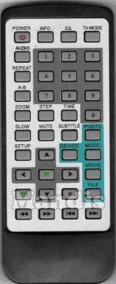 Original remote control WOXTER ICase35Player