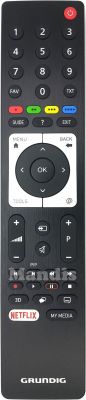 Original remote control GRUNDIG TS3187R-5 NTFLX2 (XNH187) Original remote control GRUNDIG TS3187R-5 NTFLX2 (XNH187)