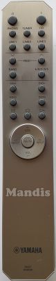 Original remote control YAMAHA RAS7 (WQ066900)