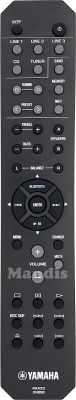 Original remote control YAMAHA RAX33 (ZU492600)