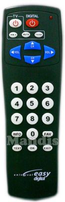 Universal remote control EasyDigital