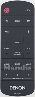 Original remote control DENON RC-1241 (943307102310S)