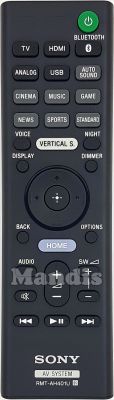 Original remote control SONY RMT-AH401U (149335411) Original remote control SONY RMT-AH401U (149335411)
