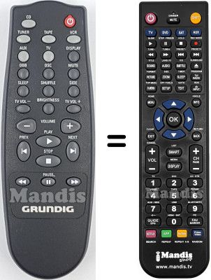 Replacement remote control 313914855651