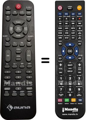 Replacement remote control AUNA Areal 525 v2