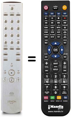 Replacement remote control Denon RC-997