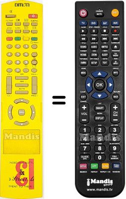 Replacement remote control Omon-JB