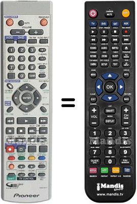 Replacement remote control Pioneer AXD7417