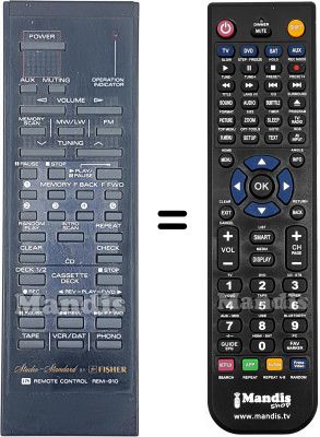 Replacement remote control REM-910