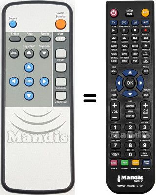 Replacement remote control REMCON2226
