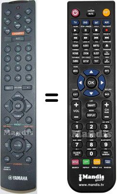 Replacement remote control Yamaha V393960
