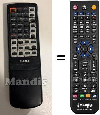 Replacement remote control Yamaha VR09410
