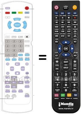 Replacement remote control M200