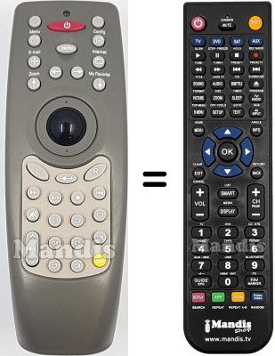 Replacement remote control REMCON2212