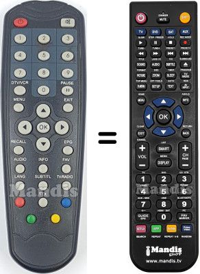 Replacement remote control WN-628