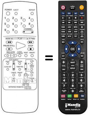 Replacement remote control 0766072300