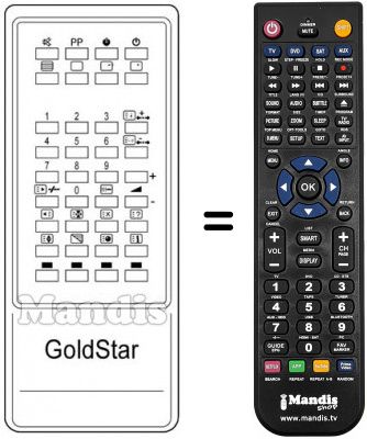Replacement remote control 105-045Y
