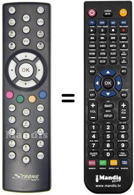 Replacement remote control Strong SRT 5507 MHP