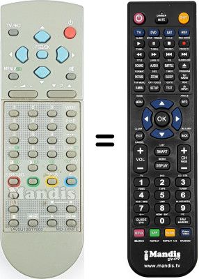 Replacement remote control 1AV0U10B17600