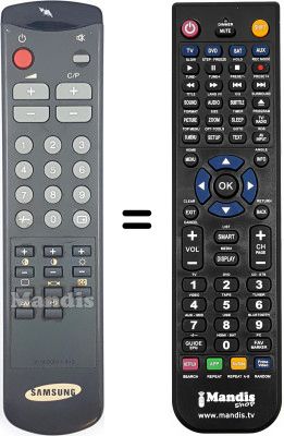 Replacement remote control 3F14-00034-842