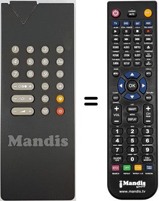 Replacement remote control 5652 13 50