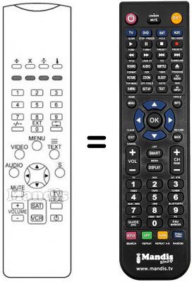 Replacement remote control ES 5