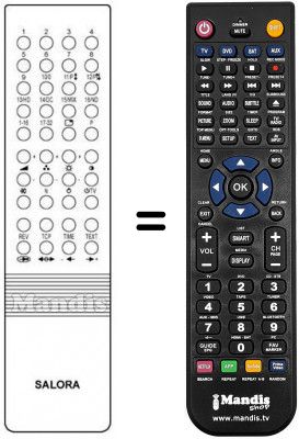 Replacement remote control 6104