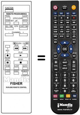Replacement remote control 6210051122