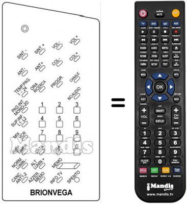 Replacement remote control 660.01.0131